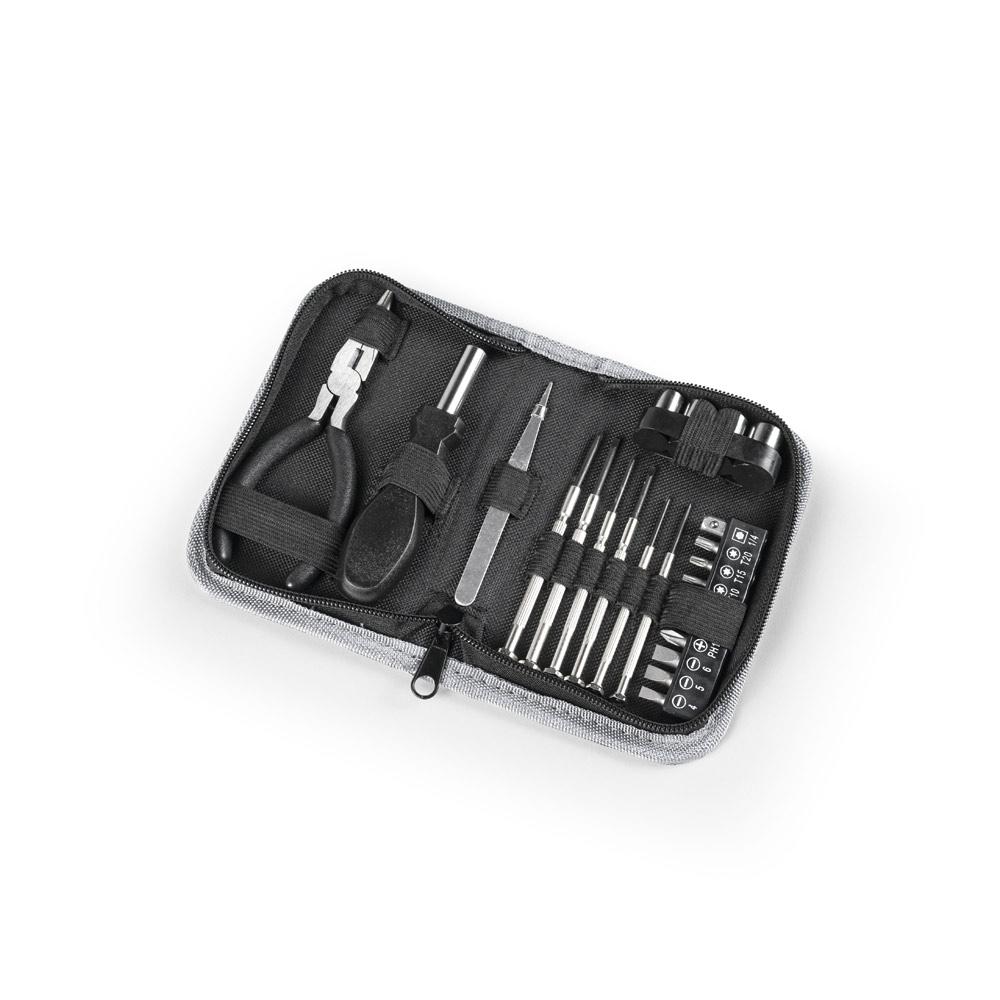 Set de scule multifuncționale cu 24 de piese Bessemer Negru