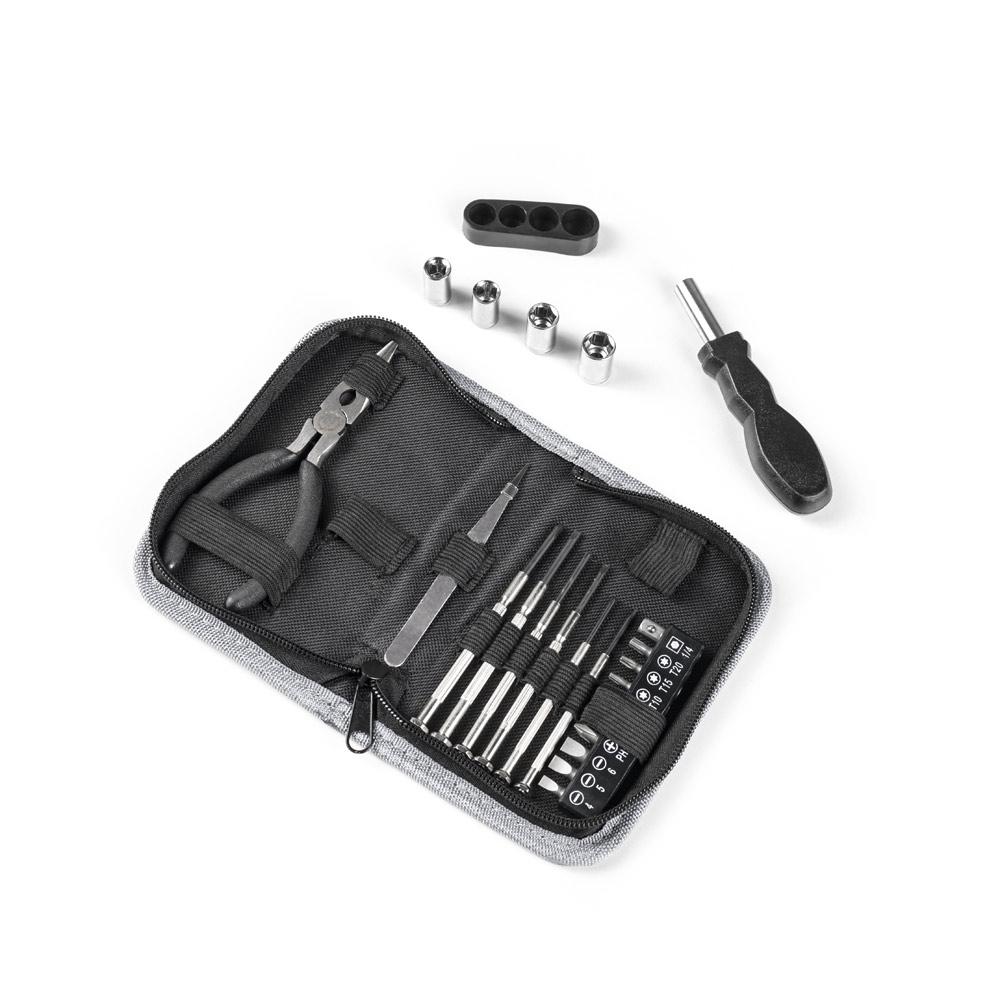 Set de scule multifuncționale cu 24 de piese Bessemer Negru