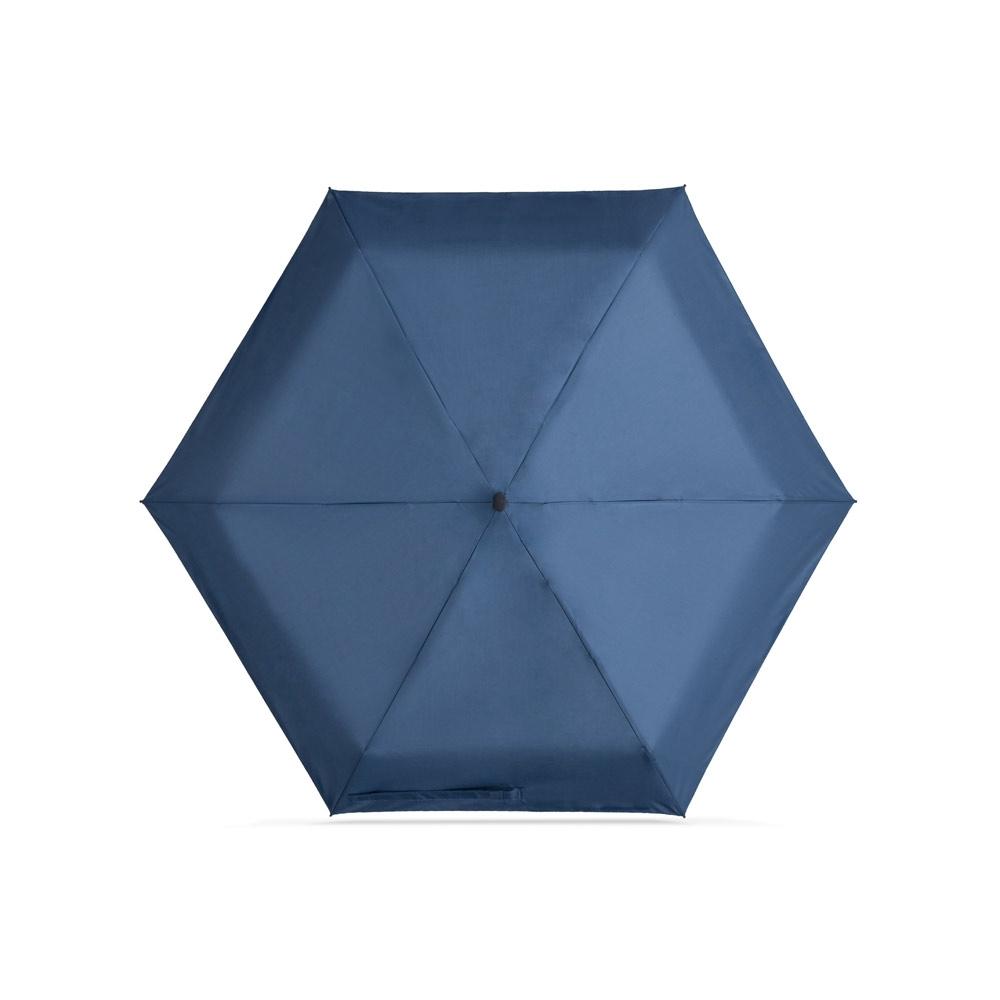Umbrelă mini compactă Emma, 19 inch Albastru