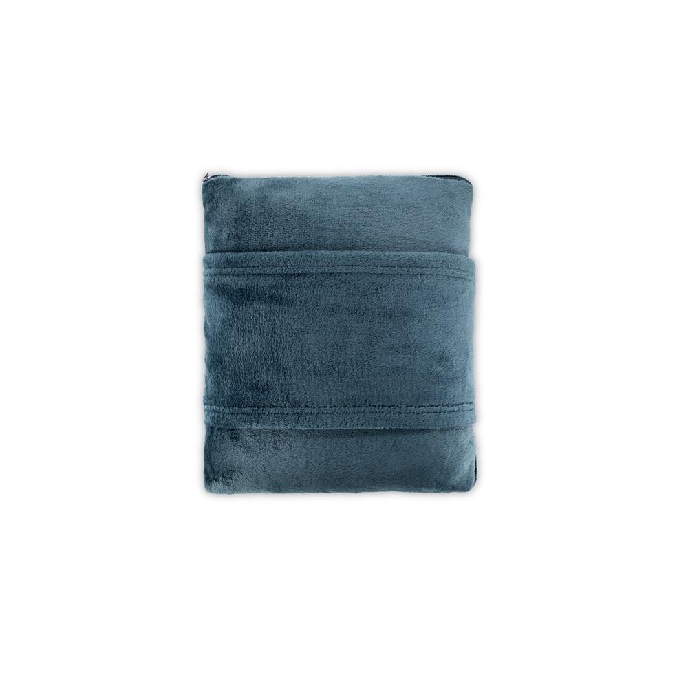 Set de călătorie 3 în 1 din fleece Snuggy, 220 g/m² Albastru