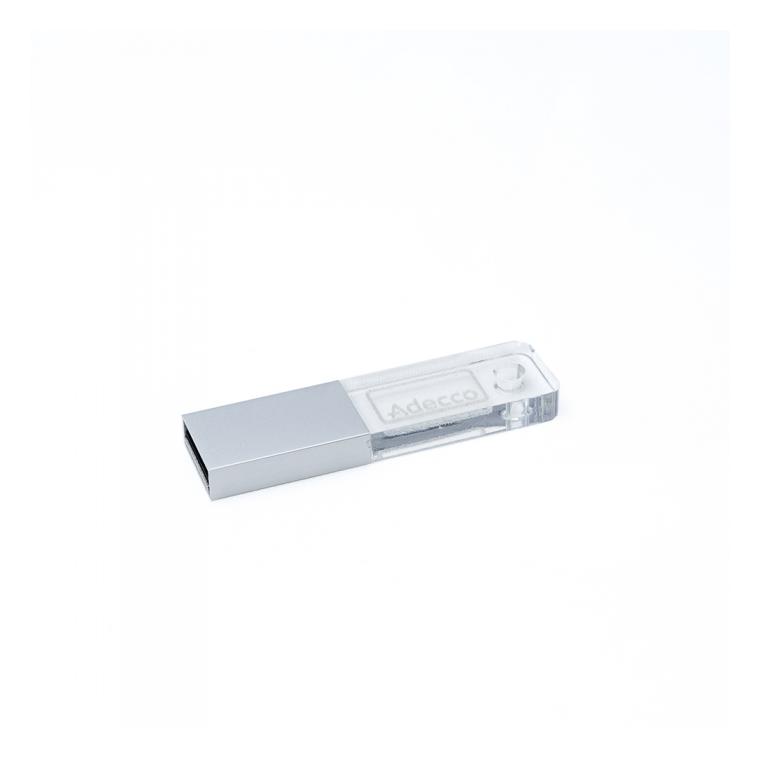 Stick memorie USB Kyoto transparent
