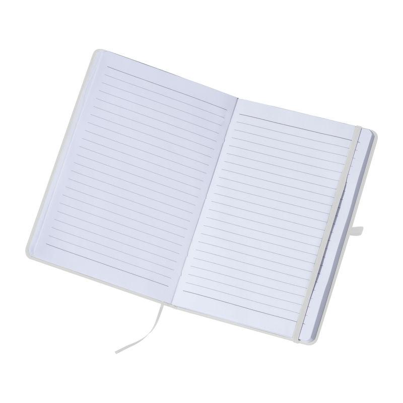 Bloc notes A5 cu pagini liniate Alb