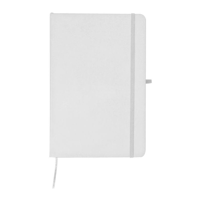 Bloc notes A5 cu pagini liniate Alb