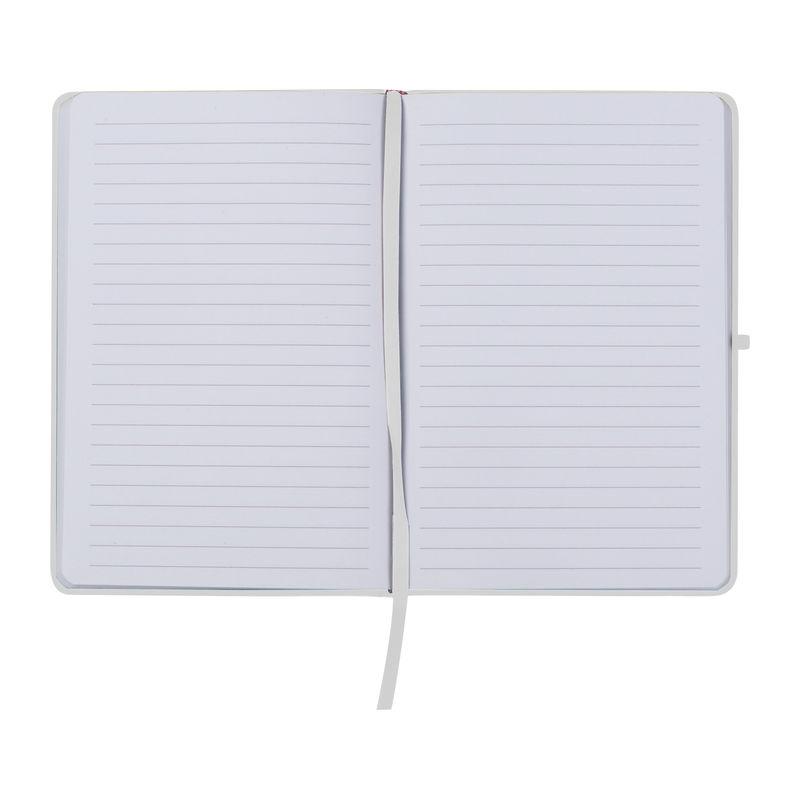 Bloc notes A5 cu pagini liniate Alb