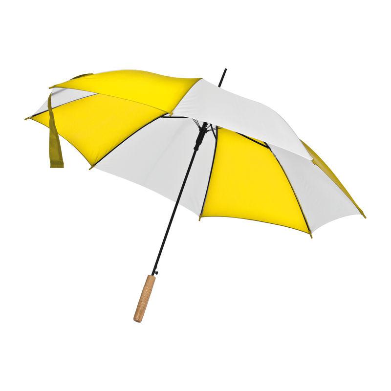 Umbrelă automată bicoloră  Galben
