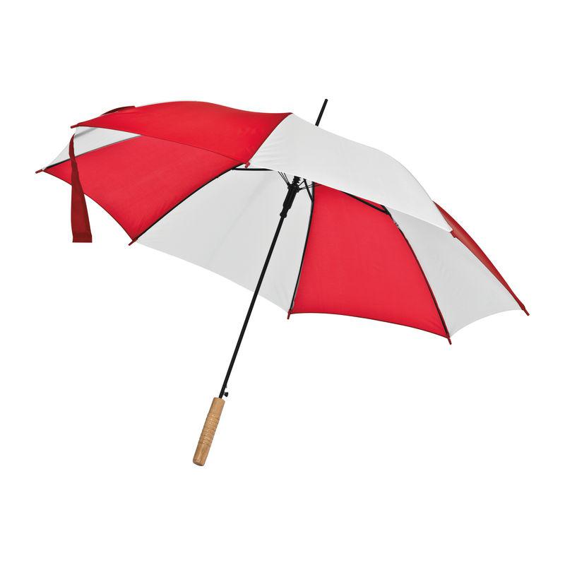 Umbrelă automată bicoloră  Roșu