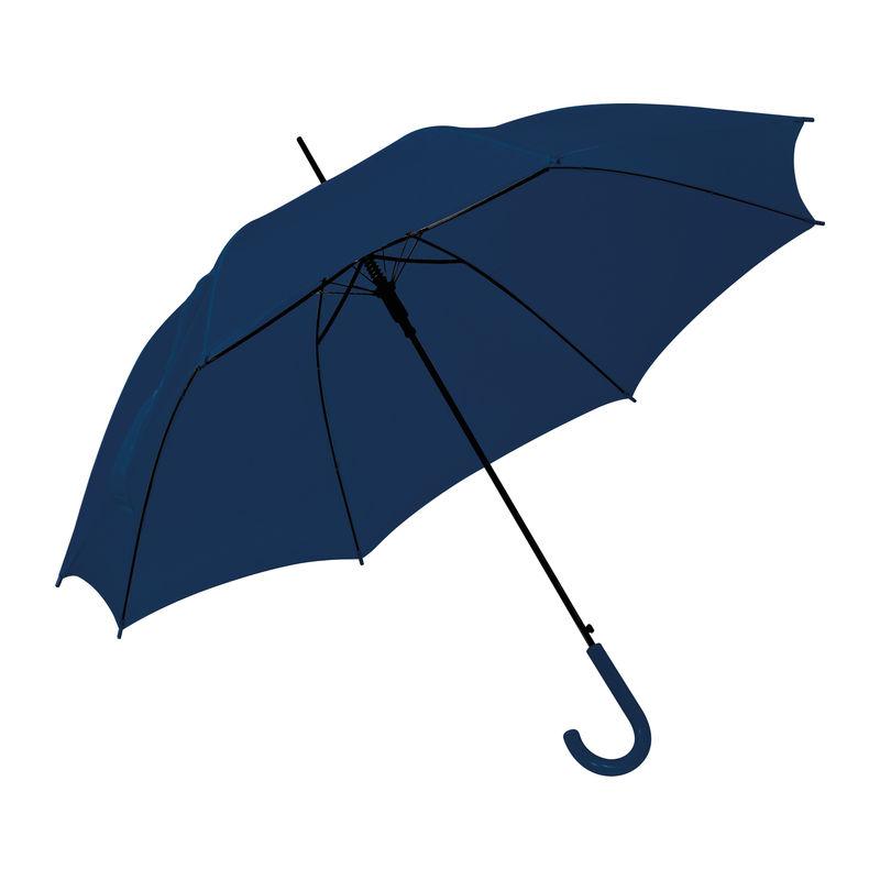 Umbrelă automată cu mâner din plastic Albastru Inchis