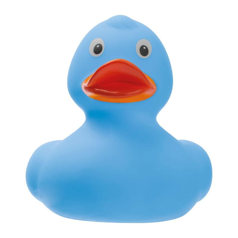 Rață clasică cauciucată din PVC Light Blue