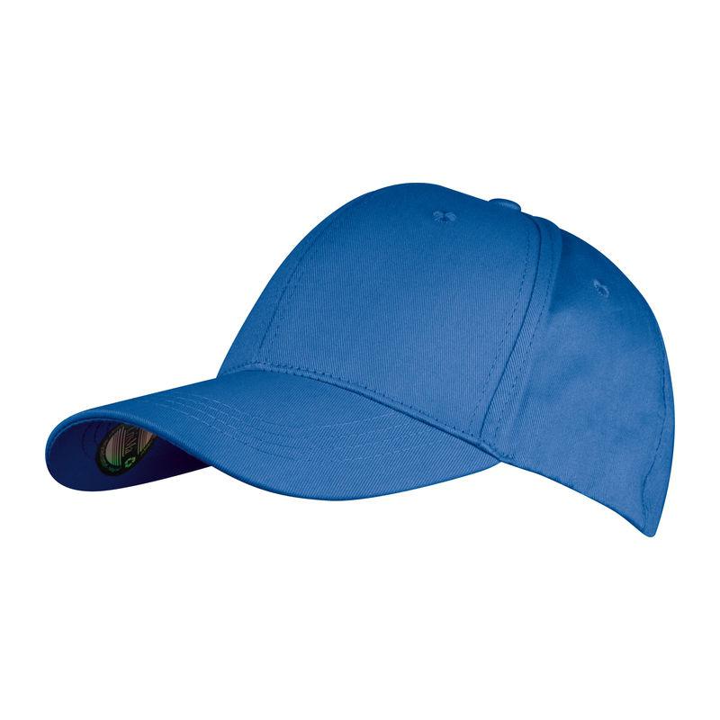 Şapcă baseball CrisMa din bumbac reciclat Albastru