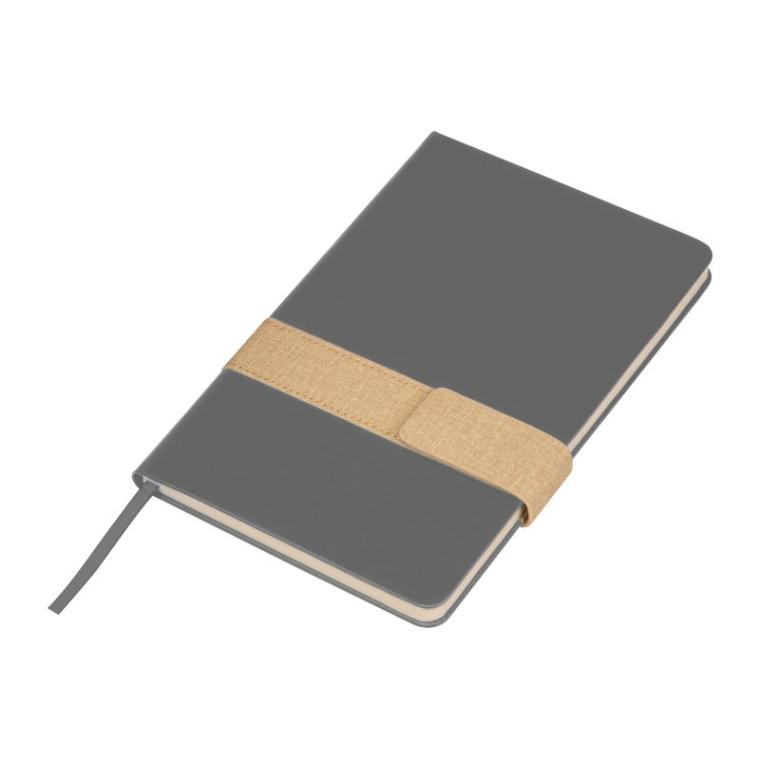 Notes cu închidere magnetică A5 Gri