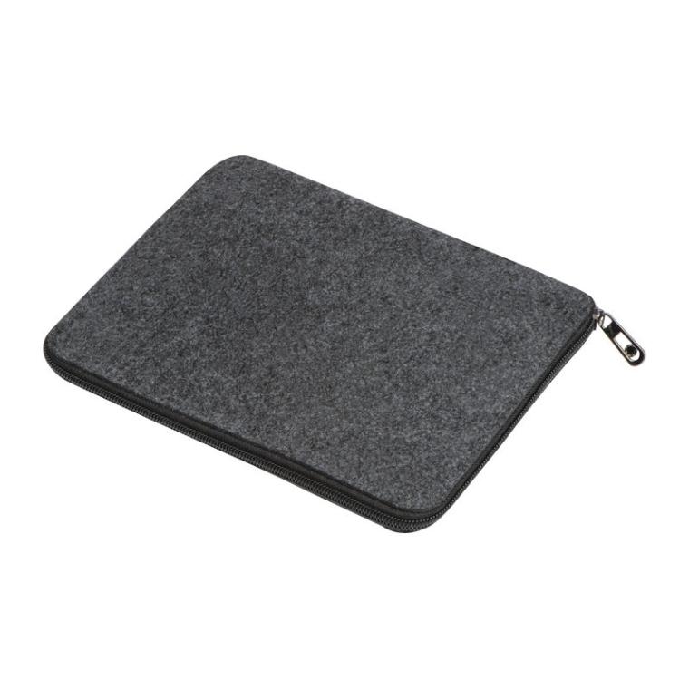 Set de desen în etui din pâslă Gri-Argintiu