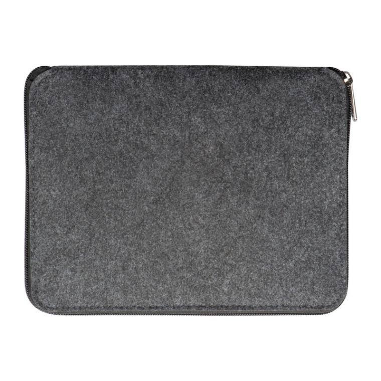 Set de desen în etui din pâslă Gri-Argintiu