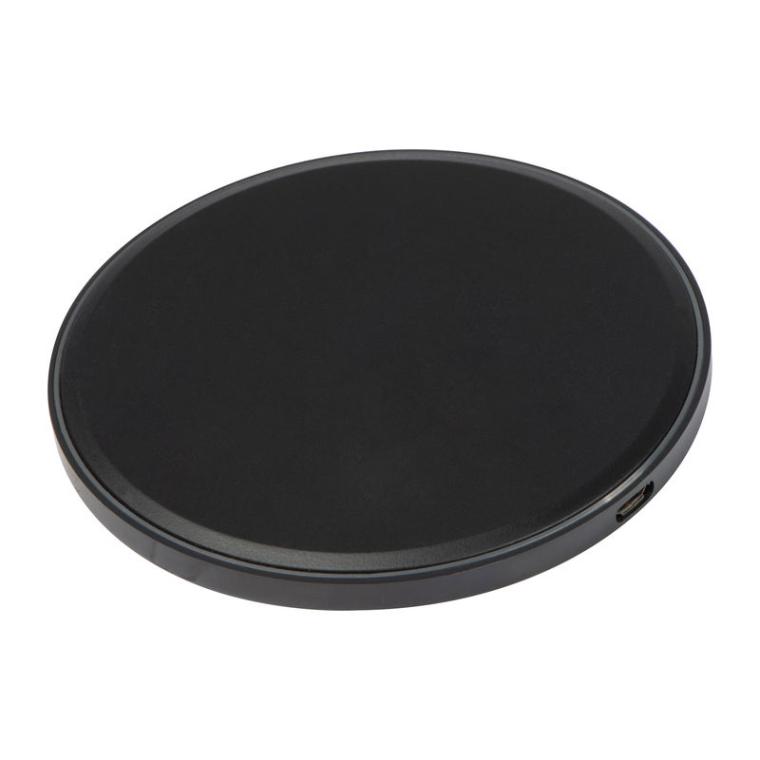 Încărcător wireless cu afișaj LED Negru