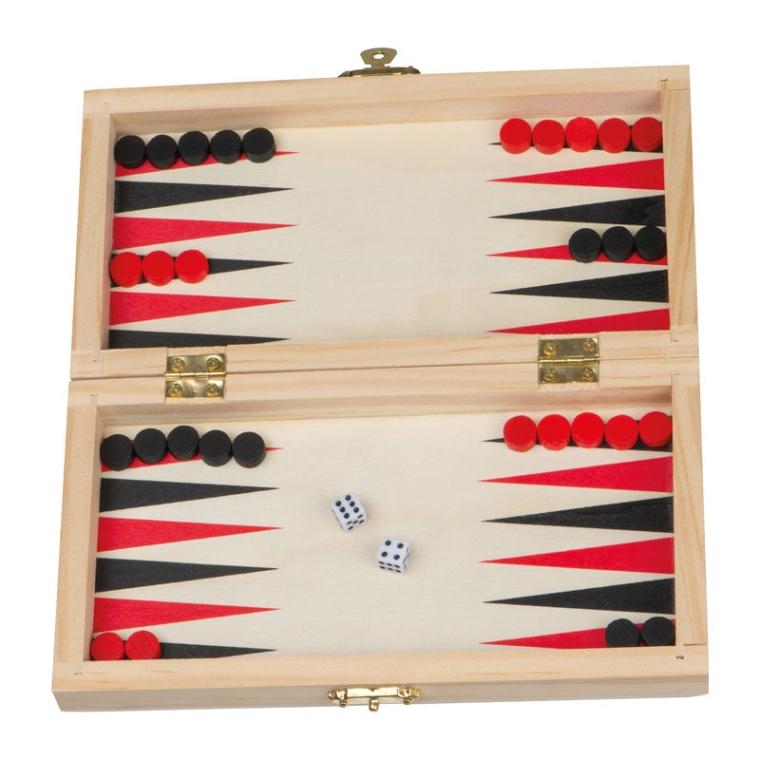 Joc Backgammon - Șah - Dame Beige