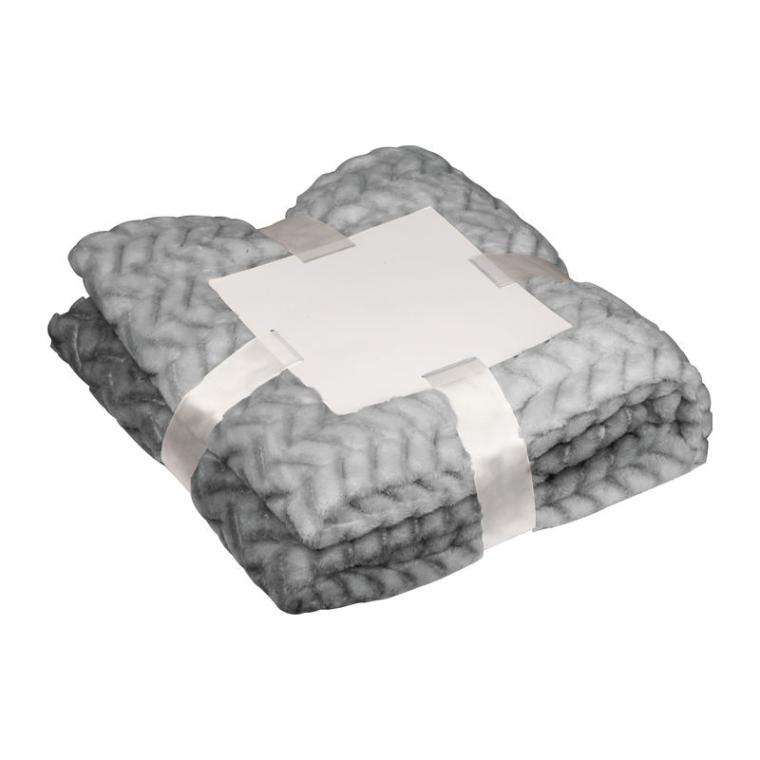 Pătură mare confortabilă Gri