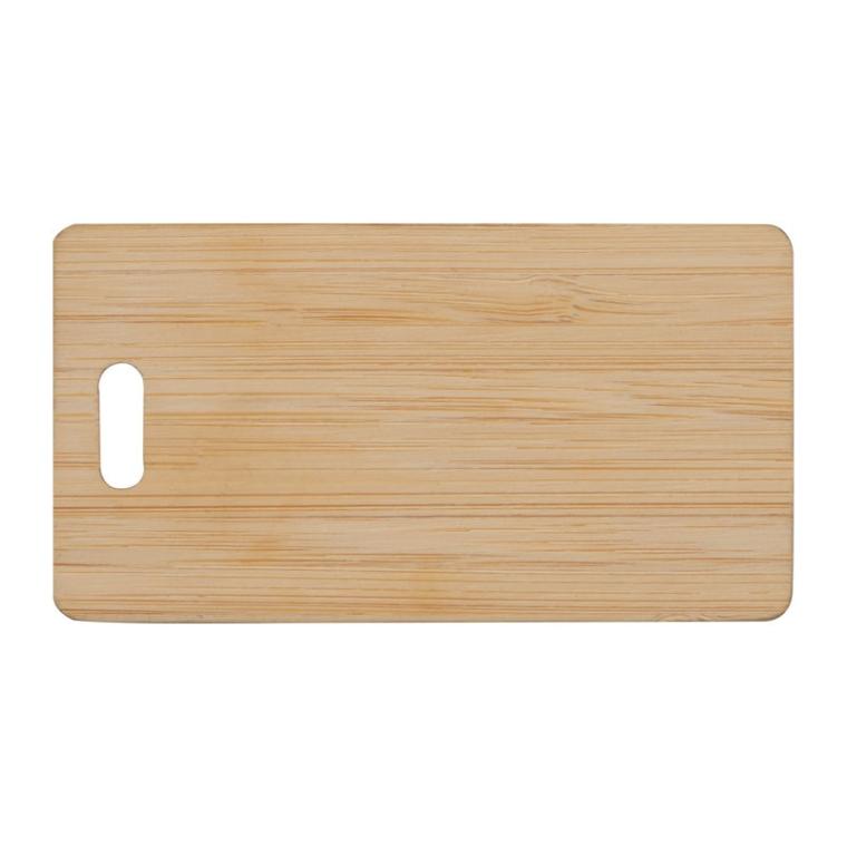 Etichetă pentru bagaj din bambus Beige