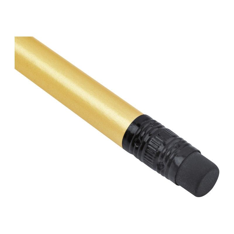 Creion în culori metalice cu radieră Galben