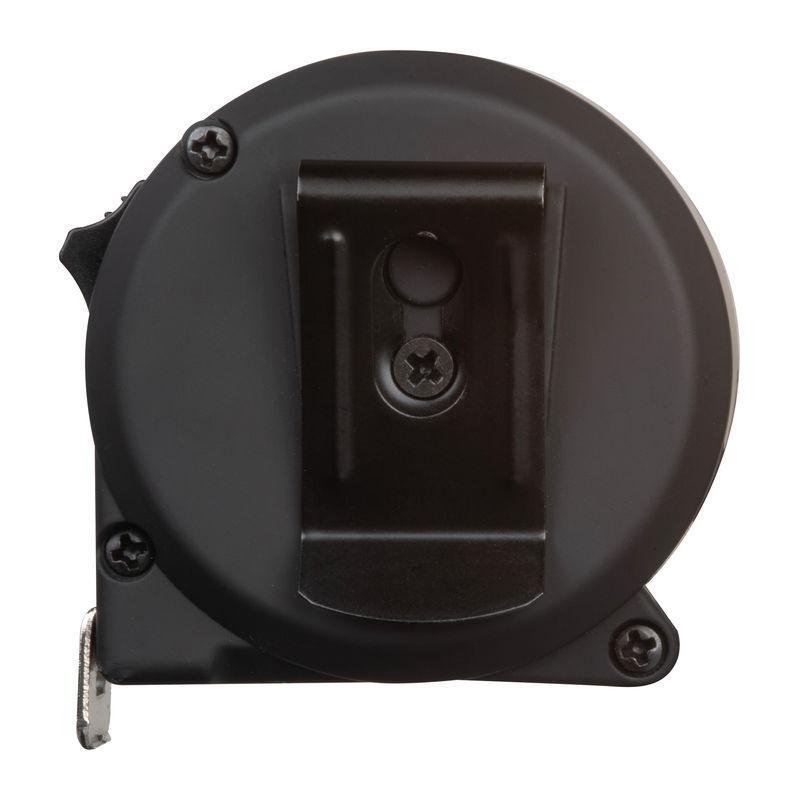 Ruletă din oțel cu carcasă din plastic, 3 m Negru