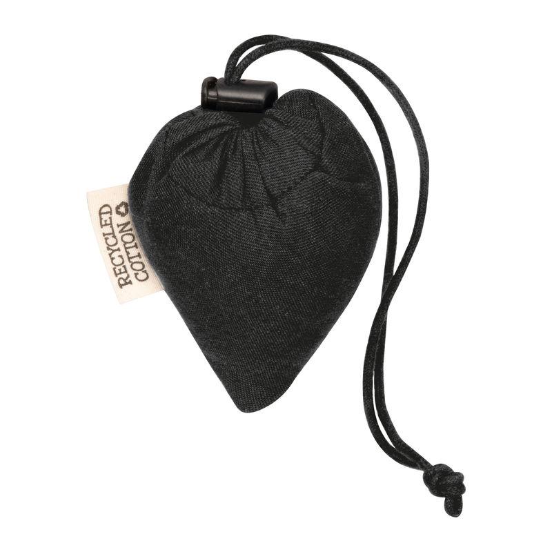 Sacoșă de cumpărături pliabilă Negru