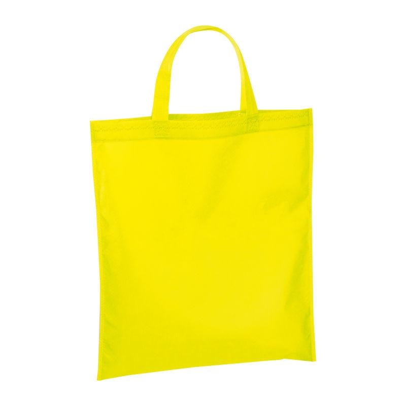 Sacoșă de cumpărături din non-woven reciclat Galben