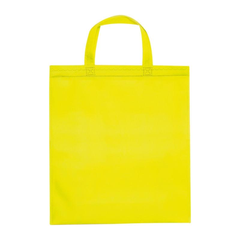 Sacoșă de cumpărături din non-woven reciclat Galben