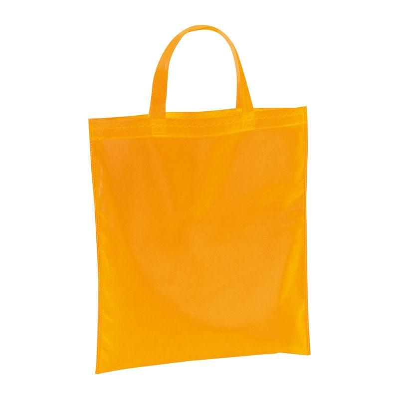 Sacoșă de cumpărături din non-woven reciclat Portocaliu