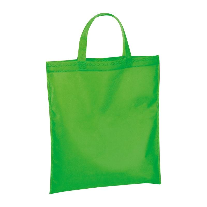 Sacoșă de cumpărături din non-woven reciclat LIght Green