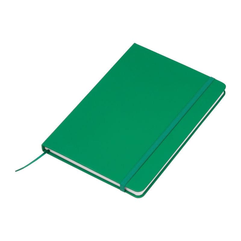 Caiet A5 din hârtie reciclată Verde