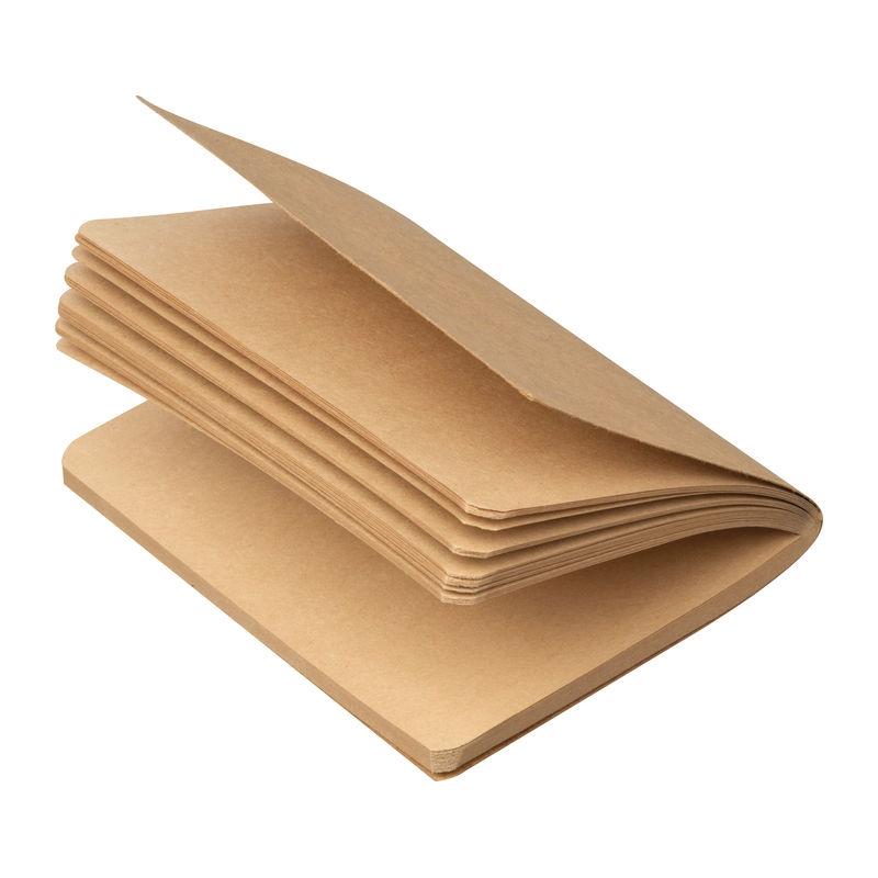 Caiet B7 din hârtie reciclată Beige