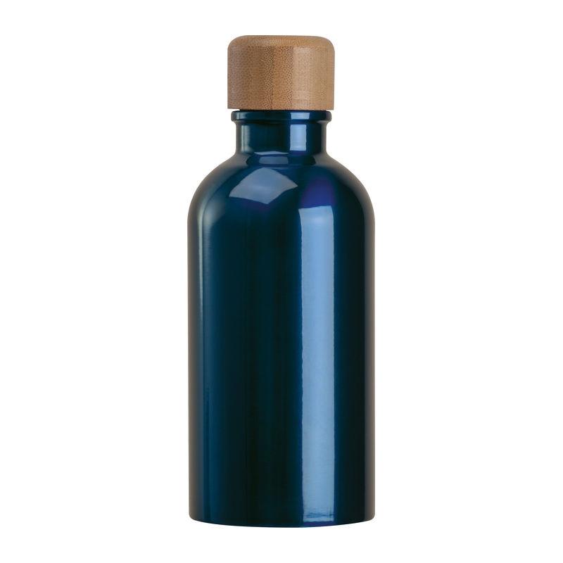 Sticlă din oțel inoxidabil cu carabină, 400 ml Albastru închis