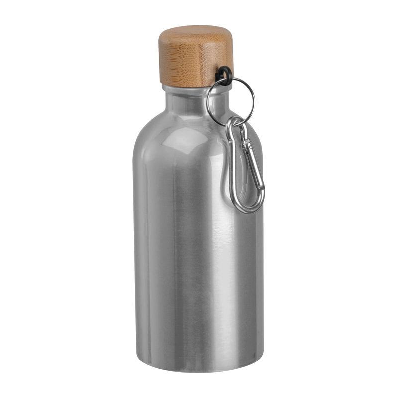 Sticlă din oțel inoxidabil cu carabină, 400 ml