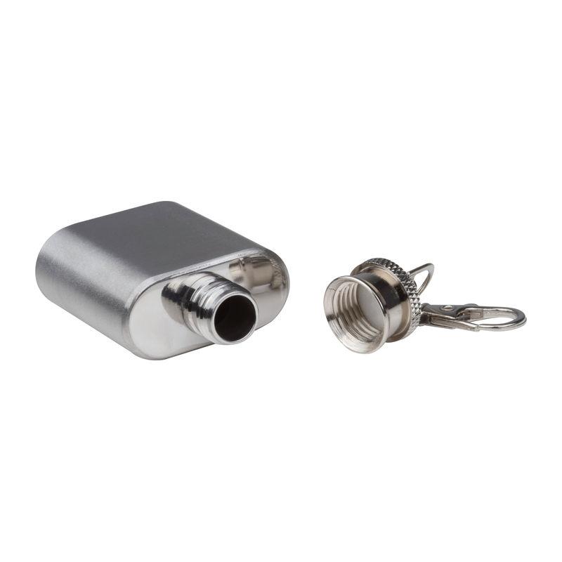 Breloc în formă de mini sticluță, 30 ml Gri