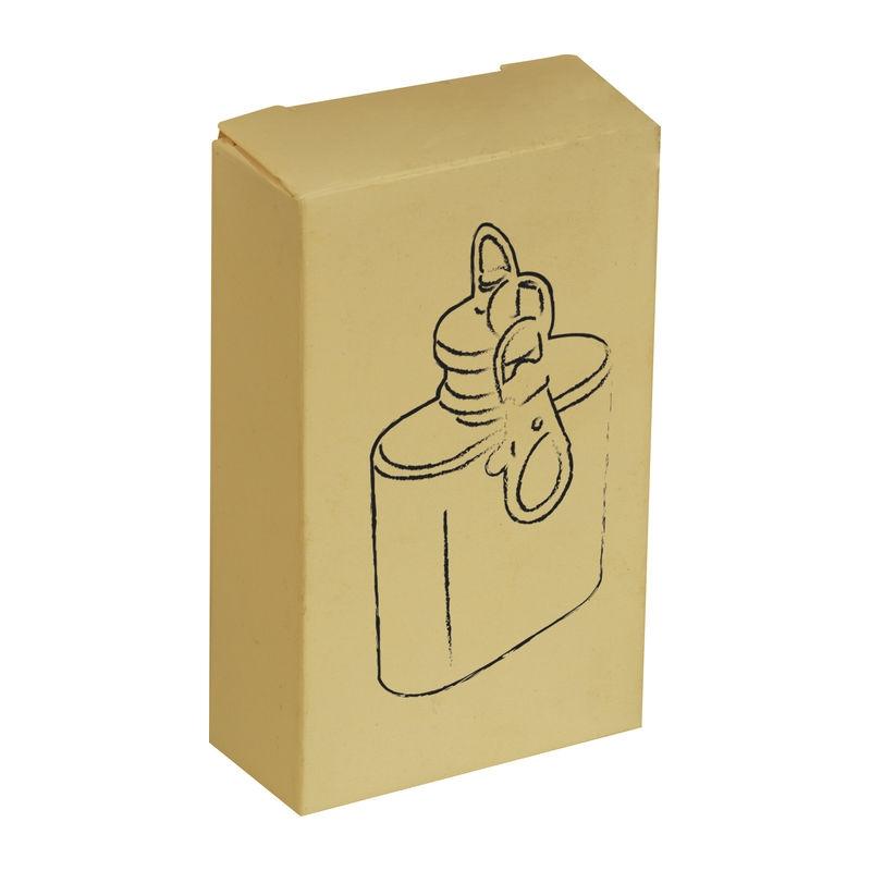 Breloc în formă de mini sticluță, 30 ml Gri