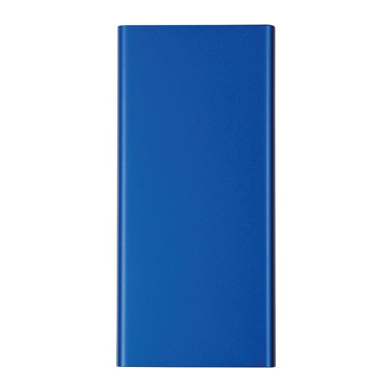 Powerbank din aluminiu reciclat, 10.000 mAh Albastru