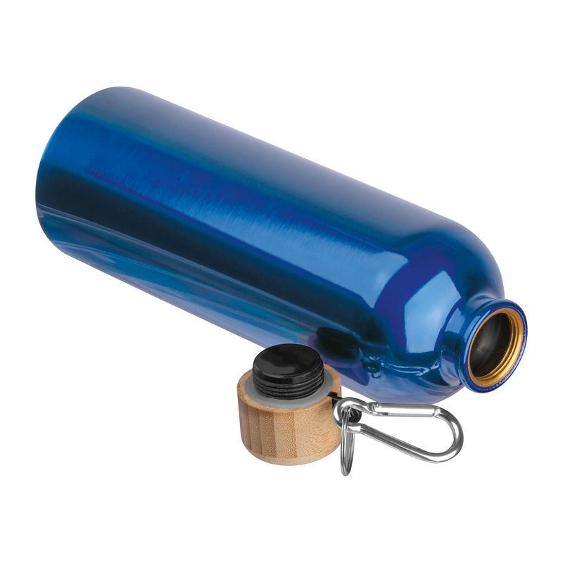 Sticlă din oțel inoxidabil cu carabină, 750 ml Albastru