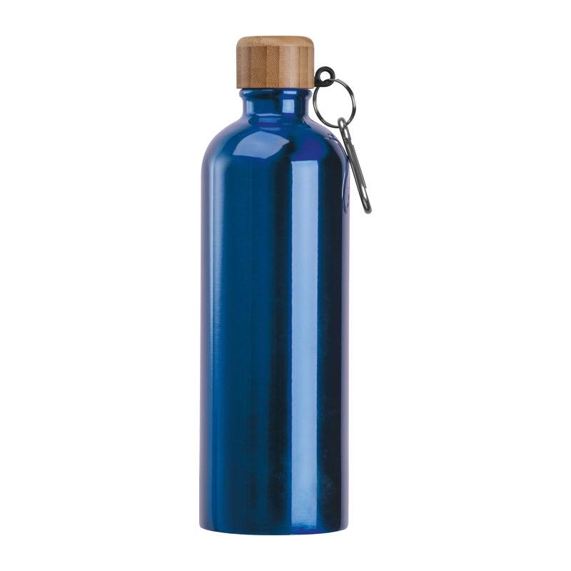 Sticlă din oțel inoxidabil cu carabină, 750 ml Albastru