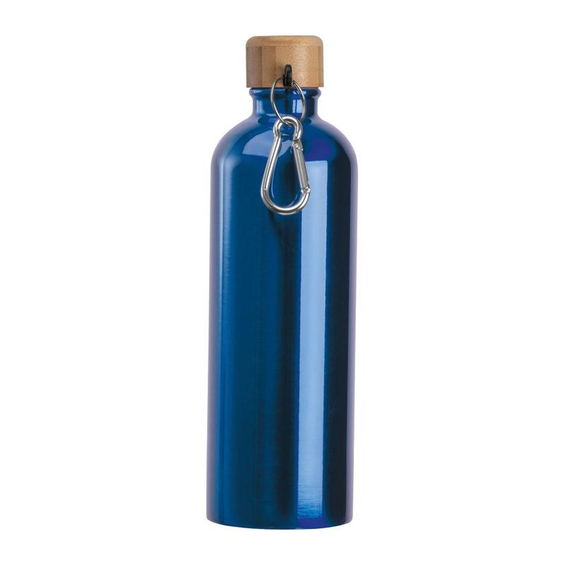 Sticlă din oțel inoxidabil cu carabină, 750 ml Albastru