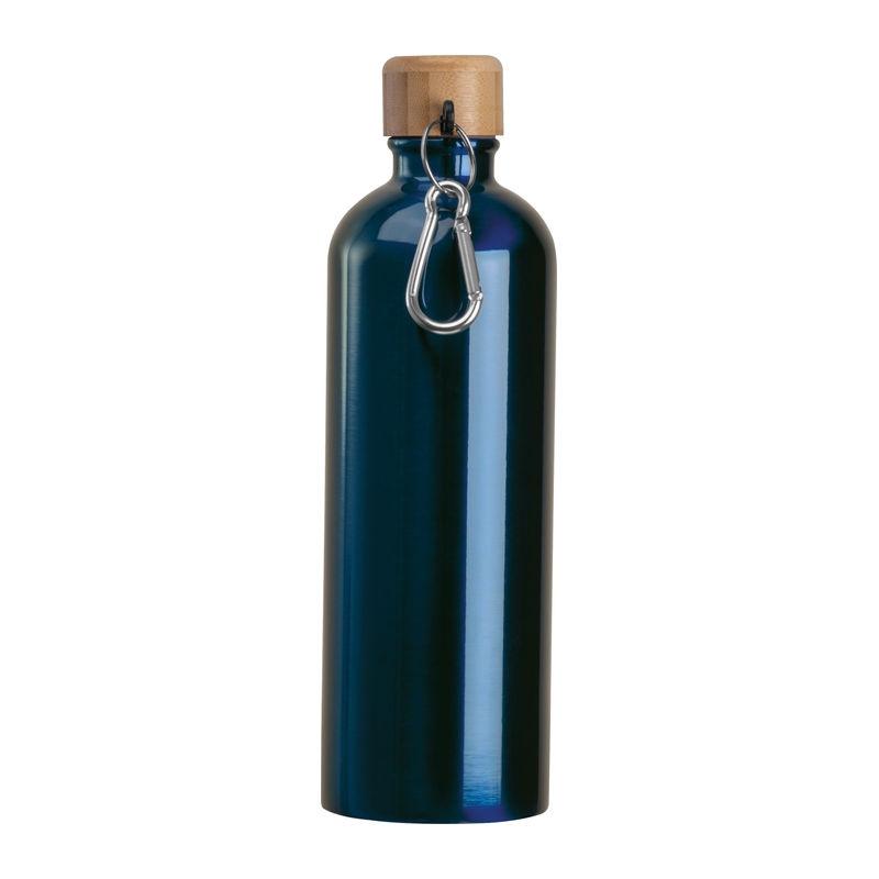 Sticlă din oțel inoxidabil cu carabină, 750 ml Albastru închis