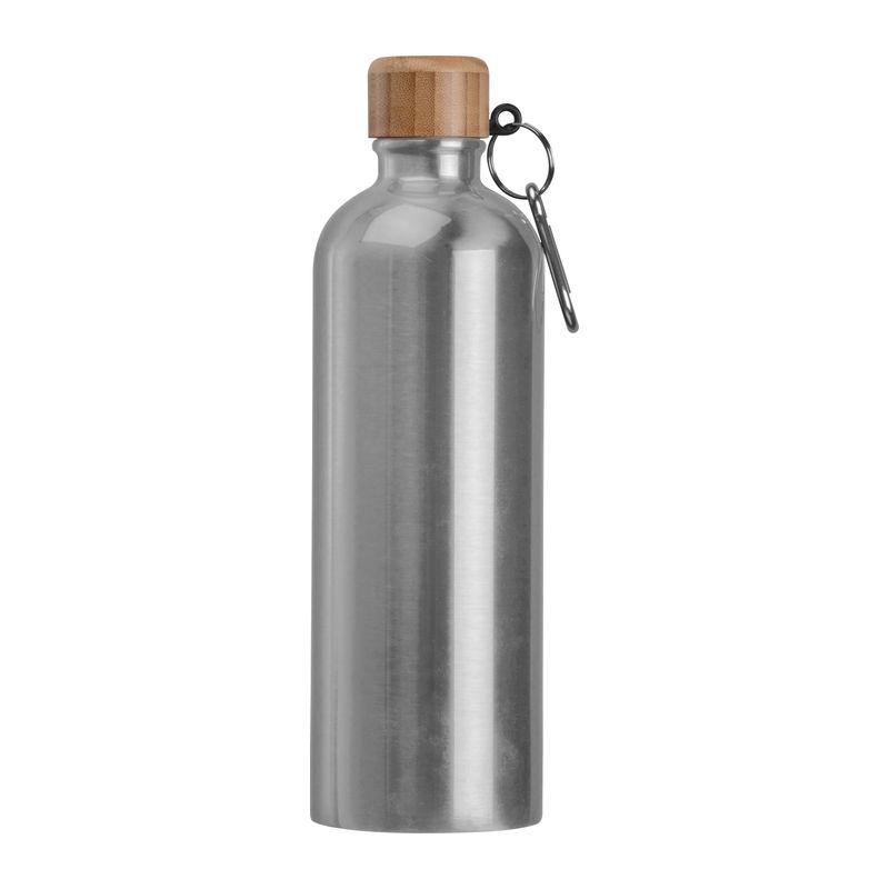 Sticlă din oțel inoxidabil cu carabină, 750 ml Gri