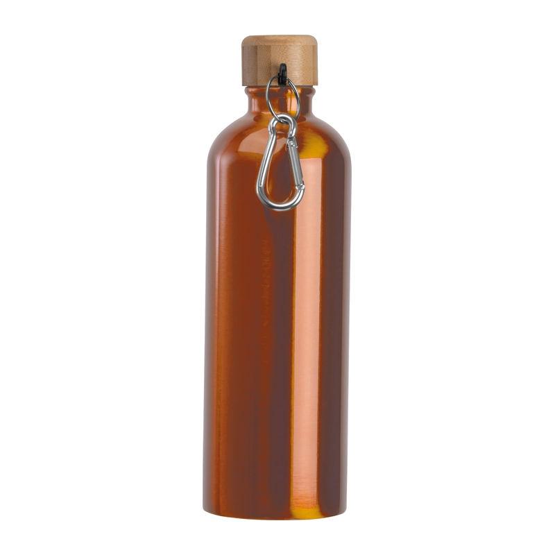 Sticlă din oțel inoxidabil cu carabină, 750 ml Portocaliu