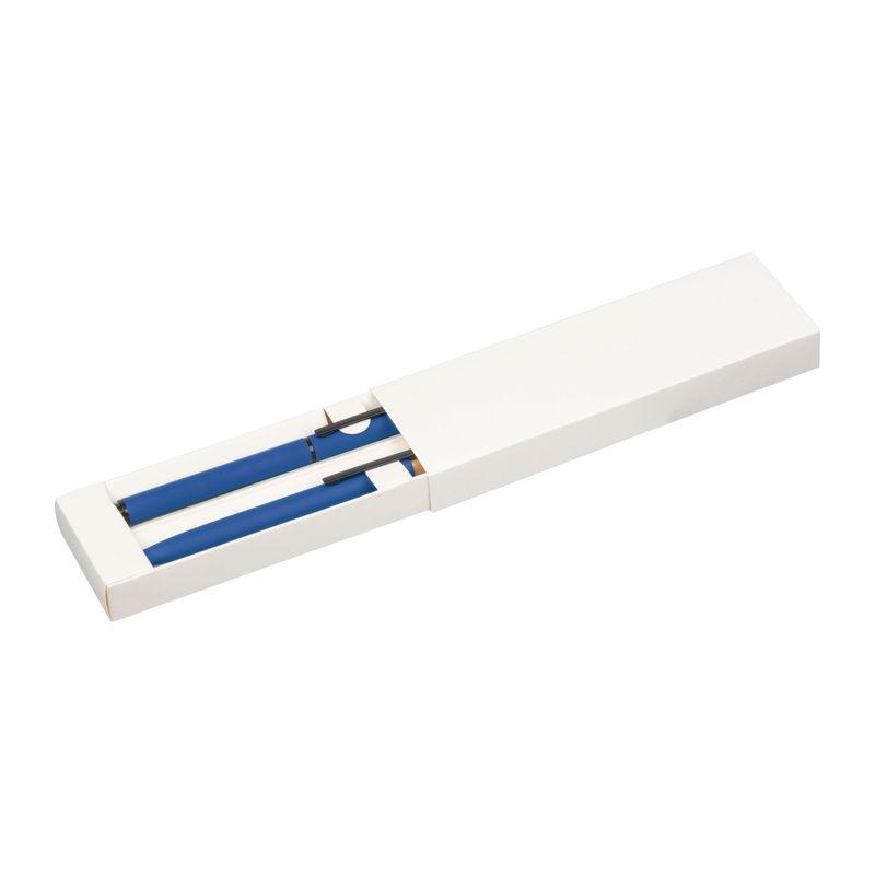 Set de scris din aluminiu reciclat Albastru