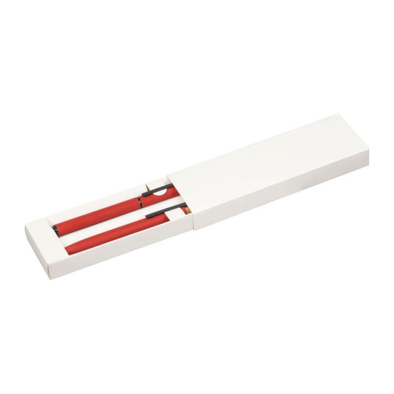 Set de scris din aluminiu reciclat Roșu