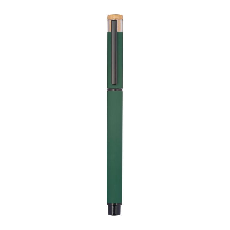 Set de scris din aluminiu reciclat Verde Inchis