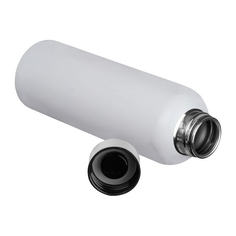 Sticlă din oțel inoxidabil reciclat CrisMa, 600 ml Alb