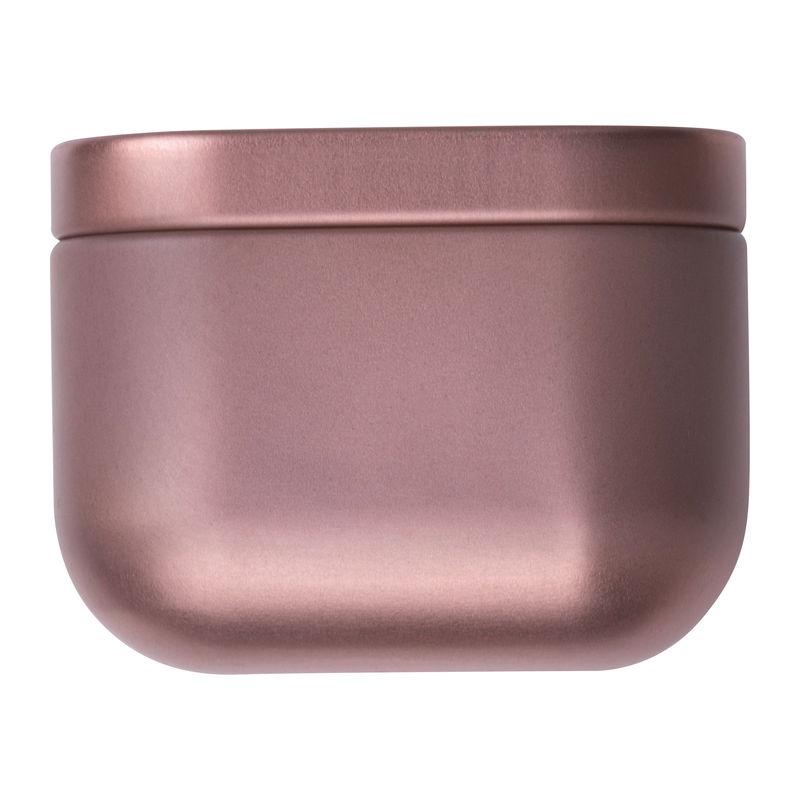 Lumânare în cutie metalică Rosu