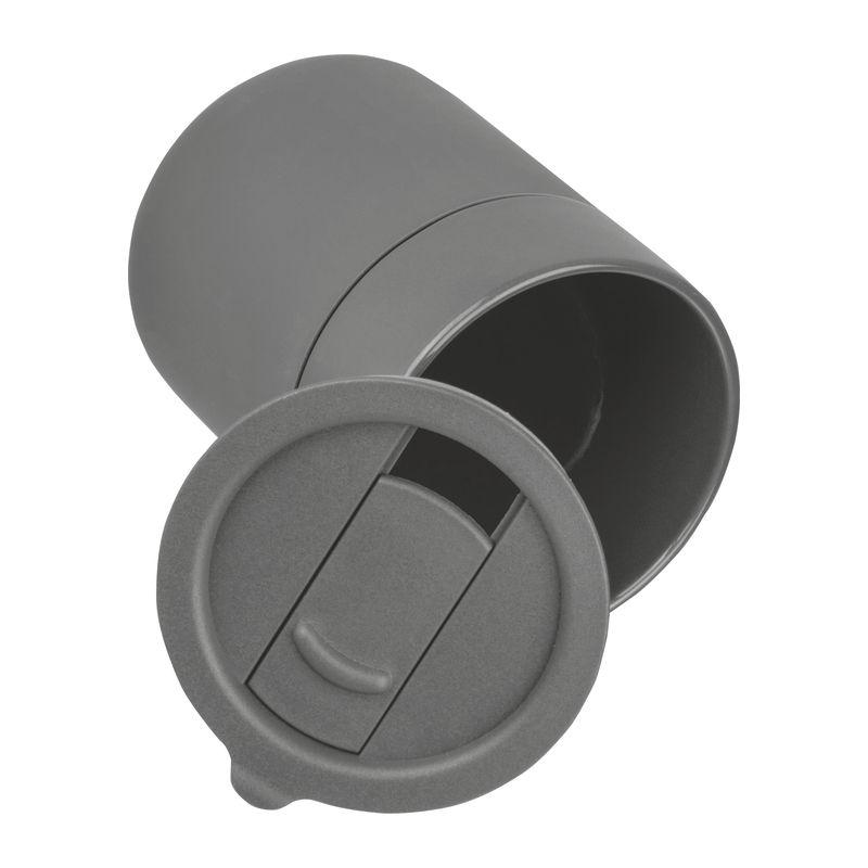 Cană ceramică cu înveliș din silicon, 340 ml Gri