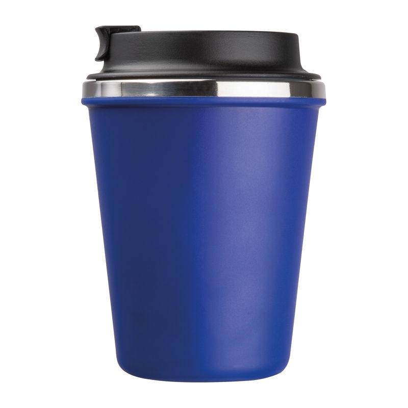 Pahar din oțel inoxidabil cu perete dublu, 350 ml Albastru