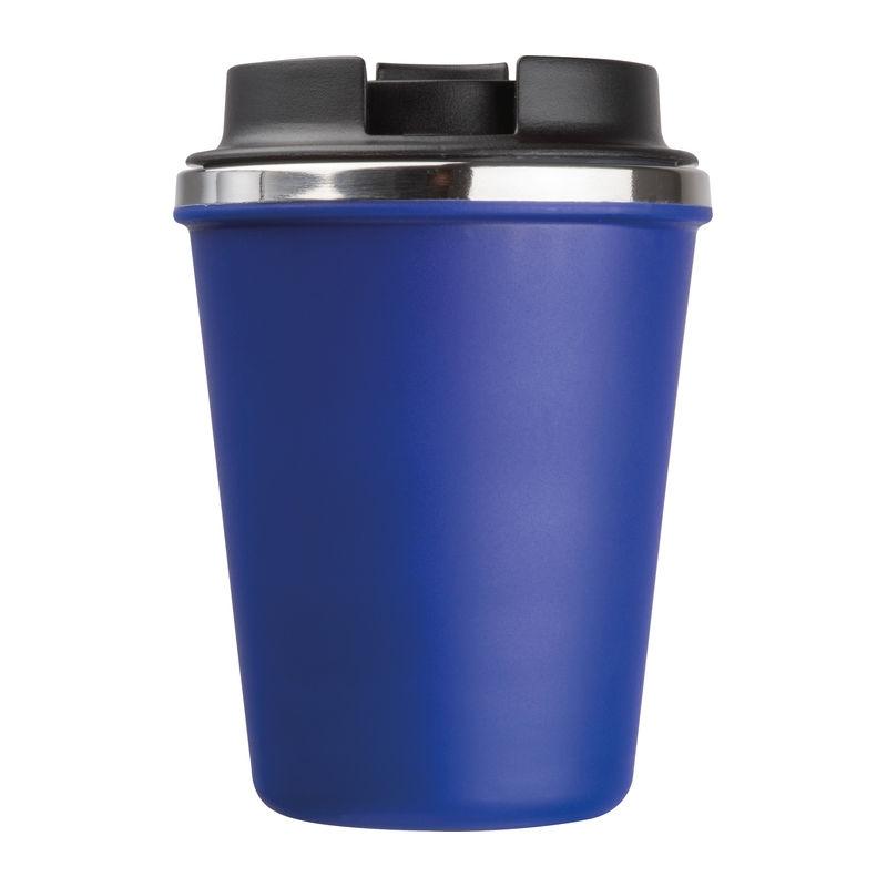 Pahar din oțel inoxidabil cu perete dublu, 350 ml Albastru