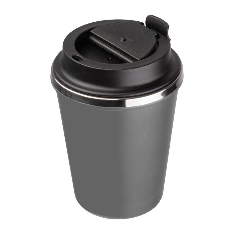 Pahar din oțel inoxidabil cu perete dublu, 350 ml Gri