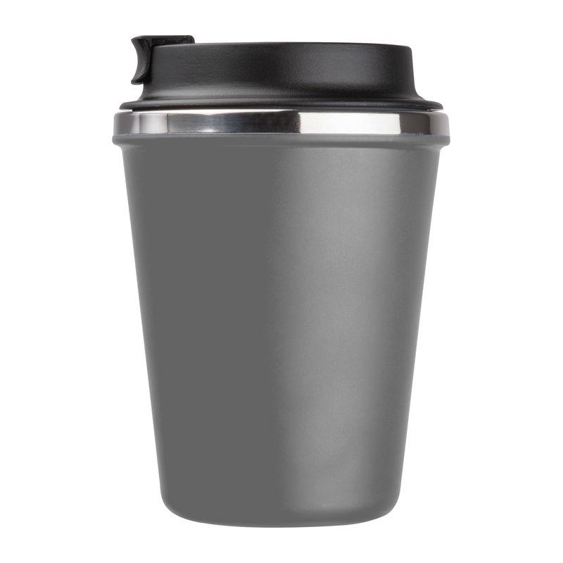 Pahar din oțel inoxidabil cu perete dublu, 350 ml Gri